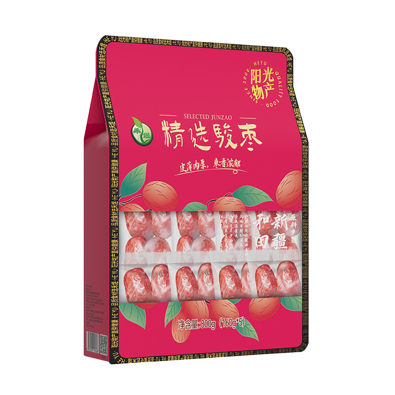 HEYU Ausgewählte Jujuben 800 g (160 g x 5)