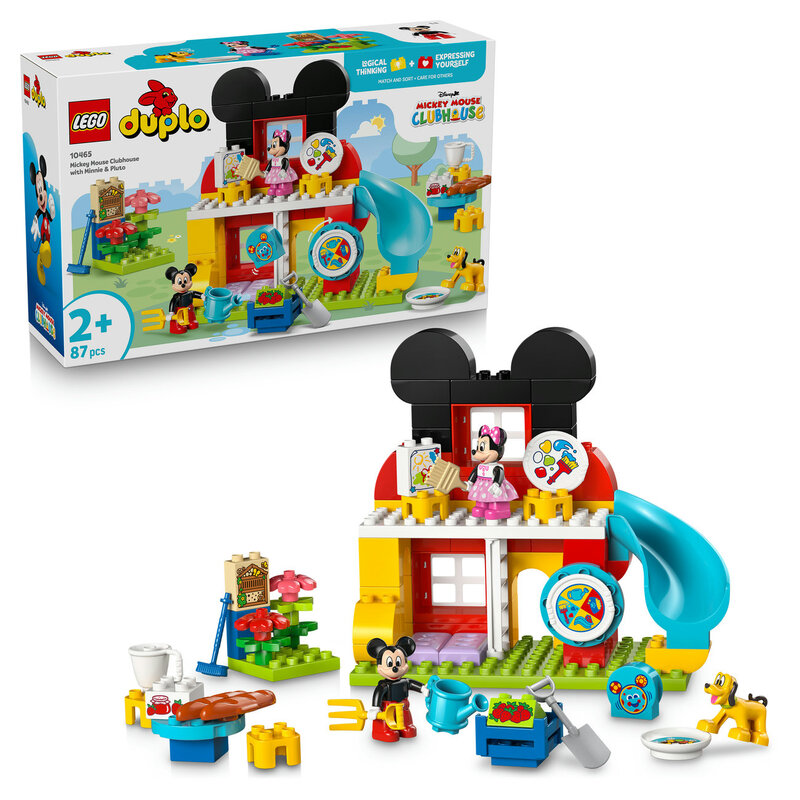 LEGO Disney 10465 La Maison de Mickey avec Minnie et Pluton