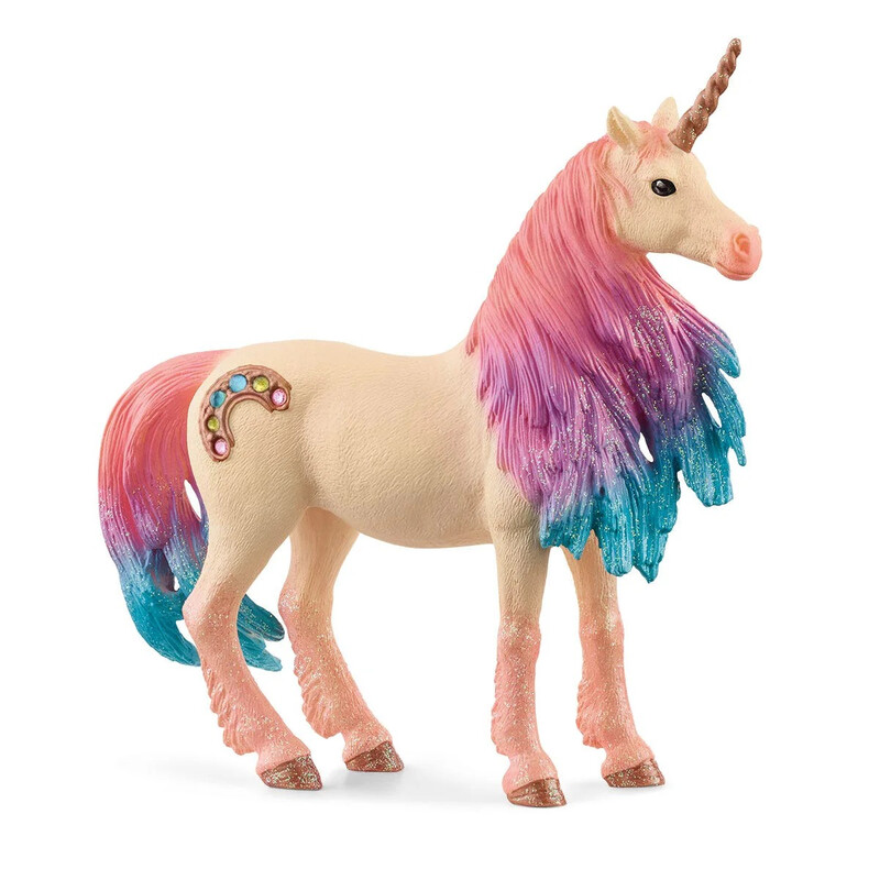 Schleich BAYALA marshmallow eenhoorn merrie speelfiguur - 70723, meerkleurig