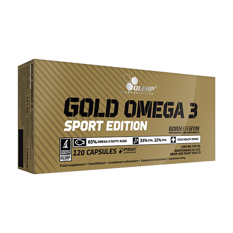 Olimp Gold Omega-3 Sport-editie 120 capsules (2 maanden)