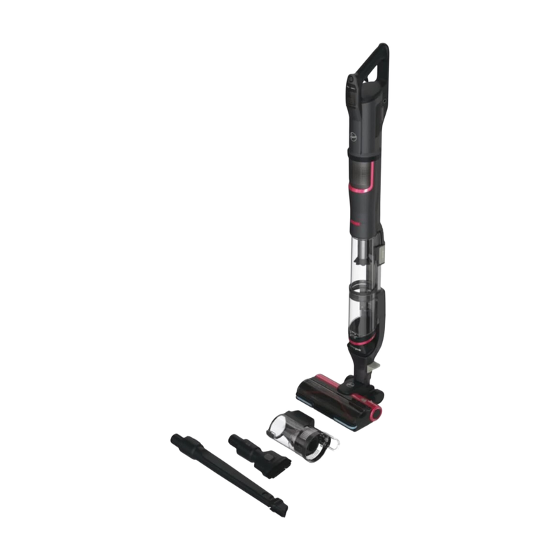 Hoover HFX10H011 - draadloze stofzuiger - 2-in-1 hand- & steelstofzuiger zakloos HEPA LED