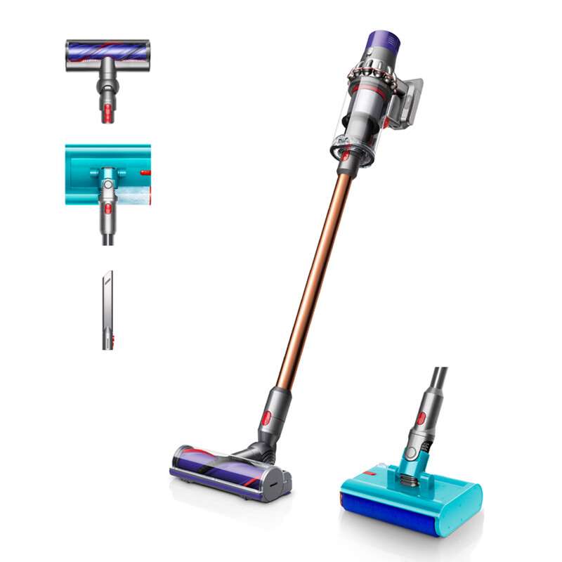 Dyson Cyclone V10 Submarine™ Wet and Dry Vacuum Cleaner, Nickel/Copper