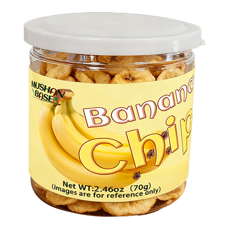 MUSHAN BASE Bananenchips 70 g