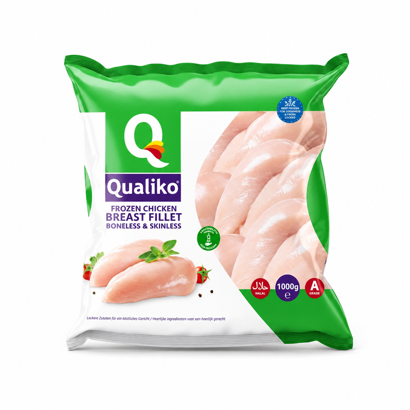 Kipfilet per stuk ingevroren - 1 kg