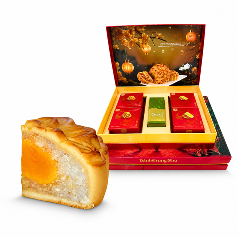 THV Eigelb Kokosnuss Mondkuchen 4×200 g