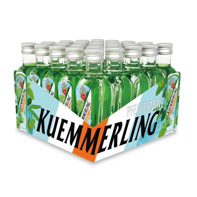 Kuemmerling Pfefferminzlikör 25 × 0,02 L