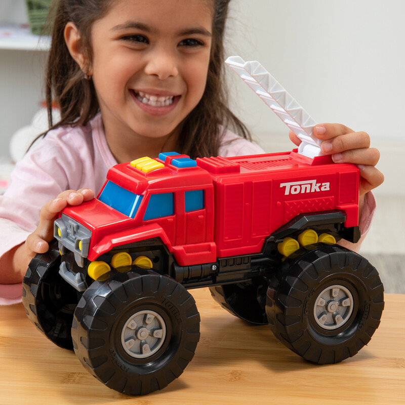 Tonka Boys Mega Machines Fire Truck With Lights & Sounds