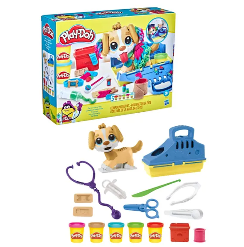 Play-Doh Mallette Vétérinaire Care 'n Carry
