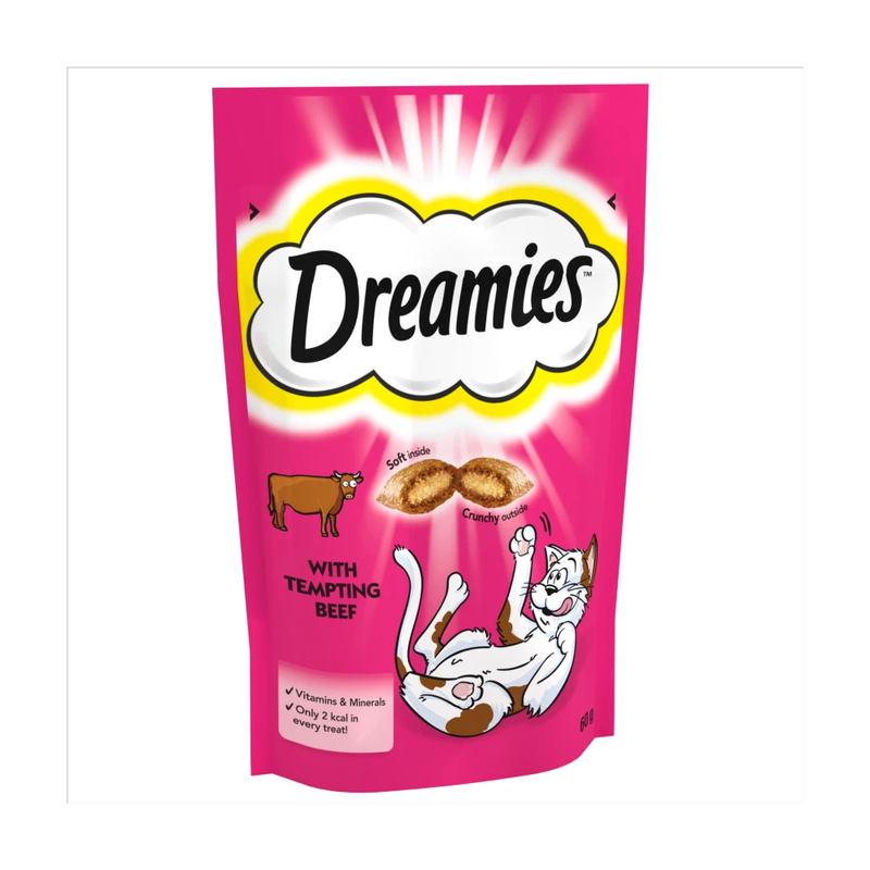 Cat Treat Biscuits with Beef 60g