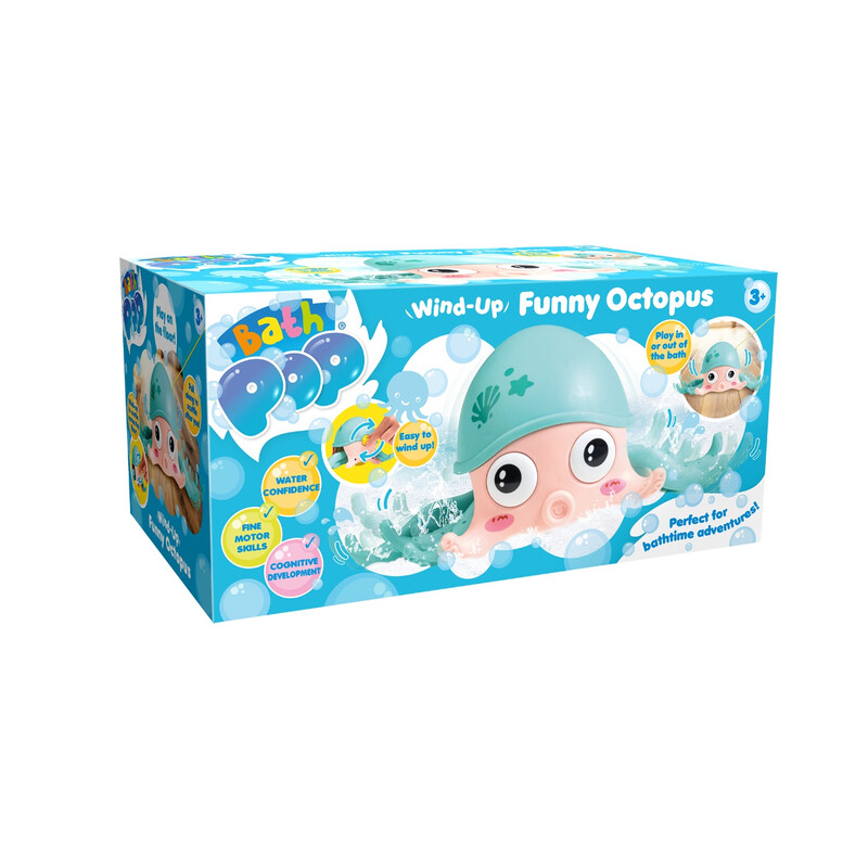 Paint Pop Bath Pops Funny Octopus