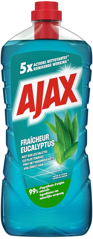 AJAX allesreiniger eucalyptus - effectieve schoonmaakoplossing 1,25 L