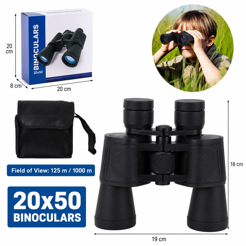 20*50 Fernglas Outdoor-Spielzeug für Kinder, Lernspielzeug zur Naturerkundung, perfekt als Geschenk zu Weihnachten oder Halloween