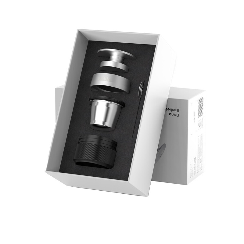 Adaptateur Double Espresso OUTIN Basket Plus Support à dosettes Compatible avec dosettes Mixte - vue 2