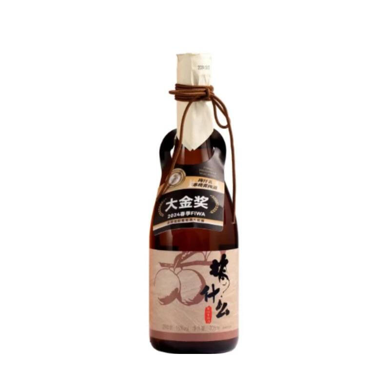 Mi Popo Meishenmei Traditional Rice Lees Green Plum Wine 708ml