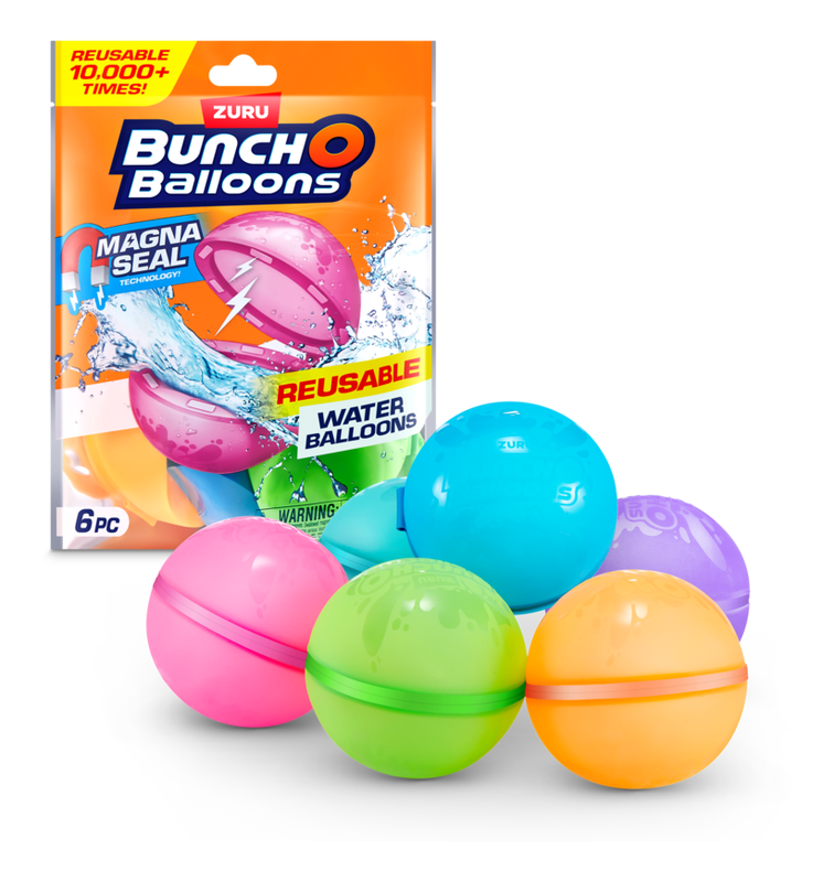Reusable Water Balloons 6 Pack