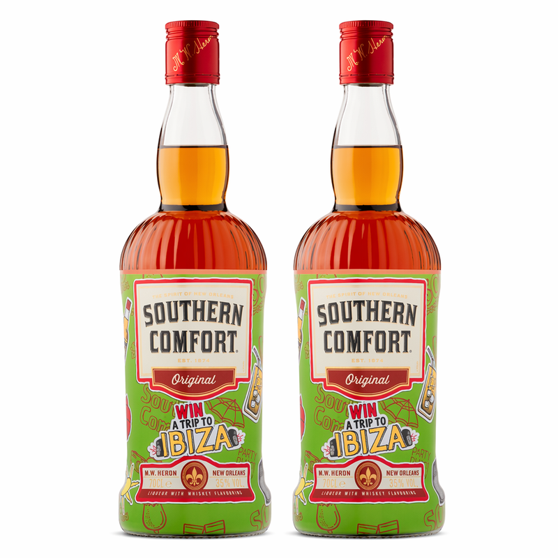 Pack of 2 - Southern Comfort Original Liqueur with Whiskey Flavouring 70cl