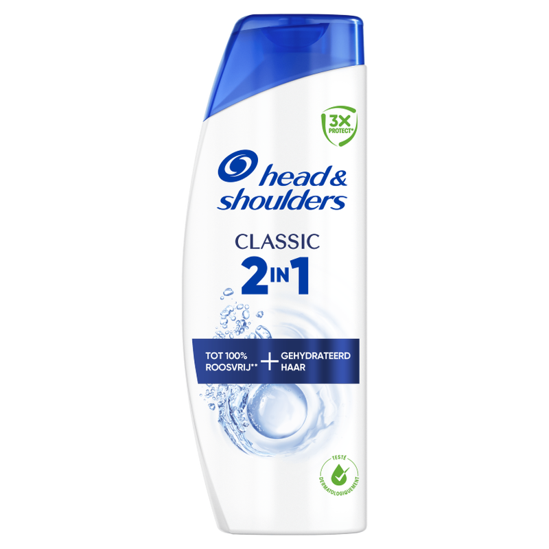 HEAD&SHOULDERS Classic 2-en-1 Shampooing et Après-shampooing Antipelliculaire 250 ml