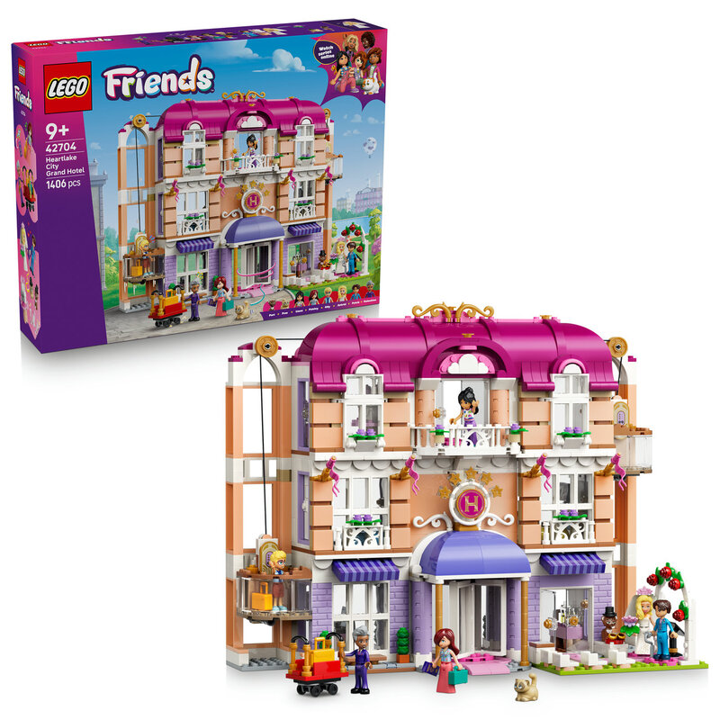 LEGO Friends 42704 Le grand hôtel de Heartlake City