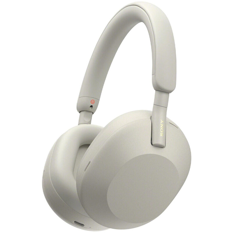 Sony WH-1000XM5 Kabellose Noise-Cancelling-Kopfhörer - Asien-Pazifik Modell in Silber, Premium Soundqualität und Komfort.