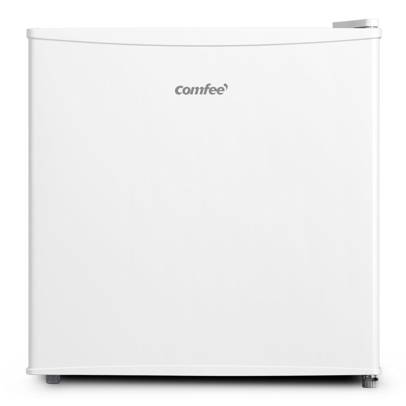 Comfee Stand-Gefrierschrank, RCU40WH2(E) Mini-Gefrierschrank, 31 L, 4-Sterne-Gefrierschrank, kompakte Größe, wechselbarer Türanschlag, verstellbare Füße, 147 kWh pro Jahr, Weiß [Energieklasse E]