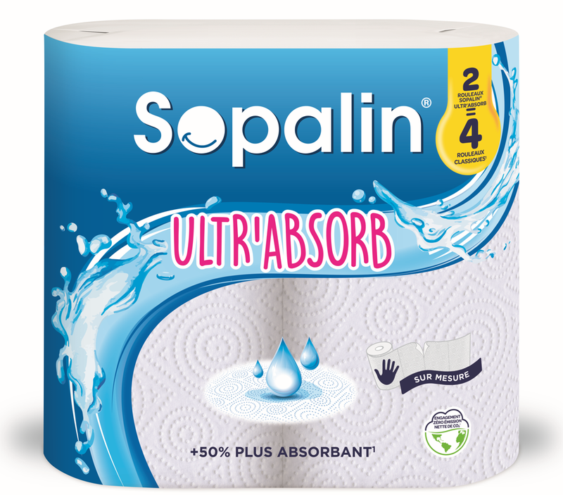 Sopalin essuie tout ultra absorbant x2 - vue 1