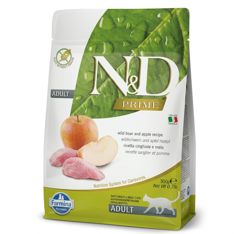 Farmina N&D Prime Katzenfutter Wildschwein 300 g