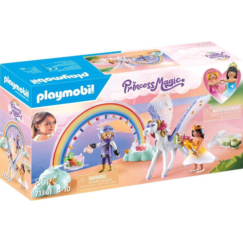Playmobil Princess Magic 71361 Himmlischer Pegasus mit Regenbogen