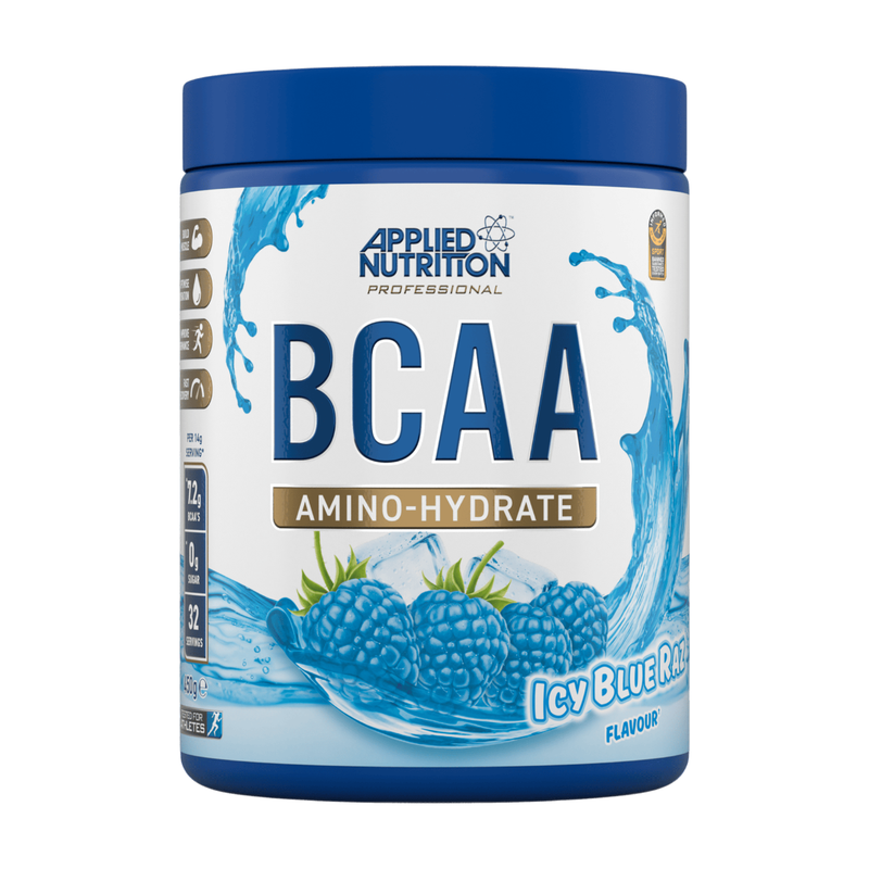 Applied Nutrition BCAA Amino Acids Hydration Powder Icy Blue Raspberry Flavour - 450g