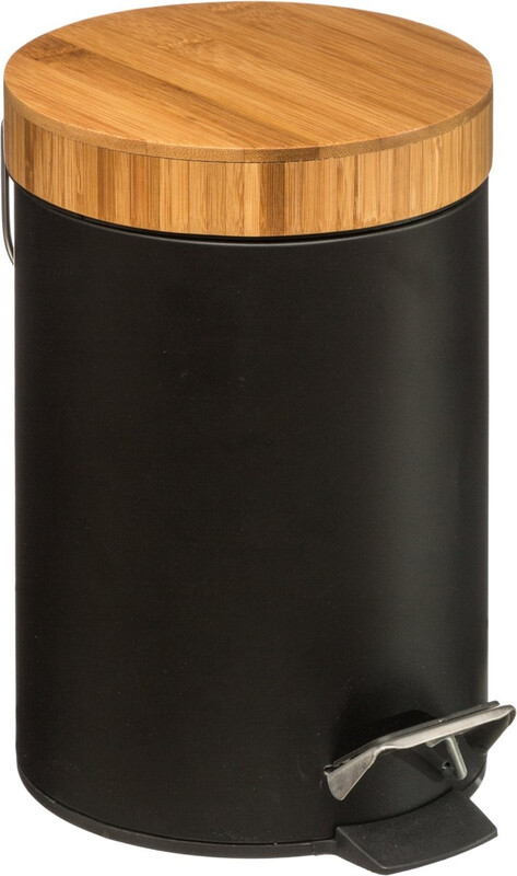 5five Natureo Prullenbak - 3L, Zwart