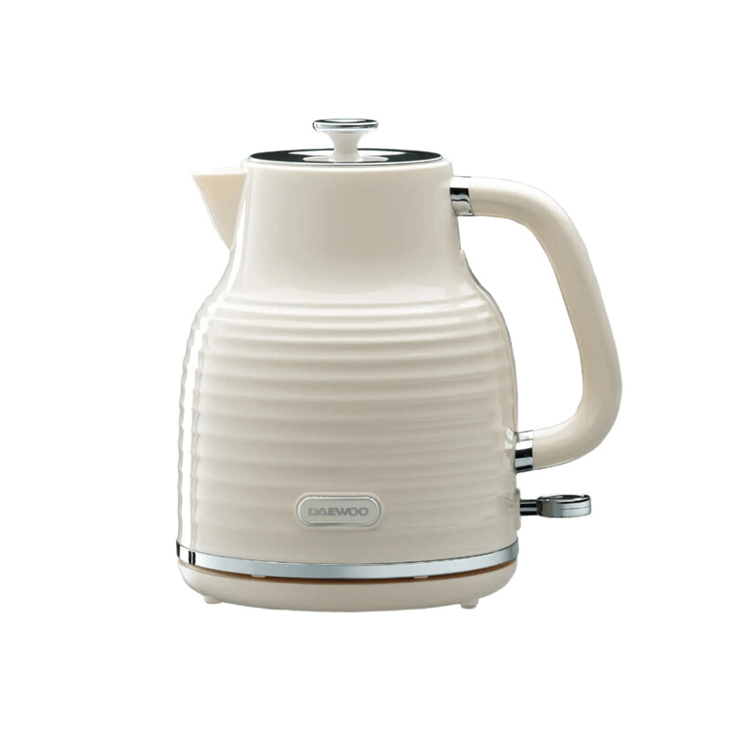 DAEWOO Sienna Retro Jug Kettle - 1.7L, Cream, SDA2480GE