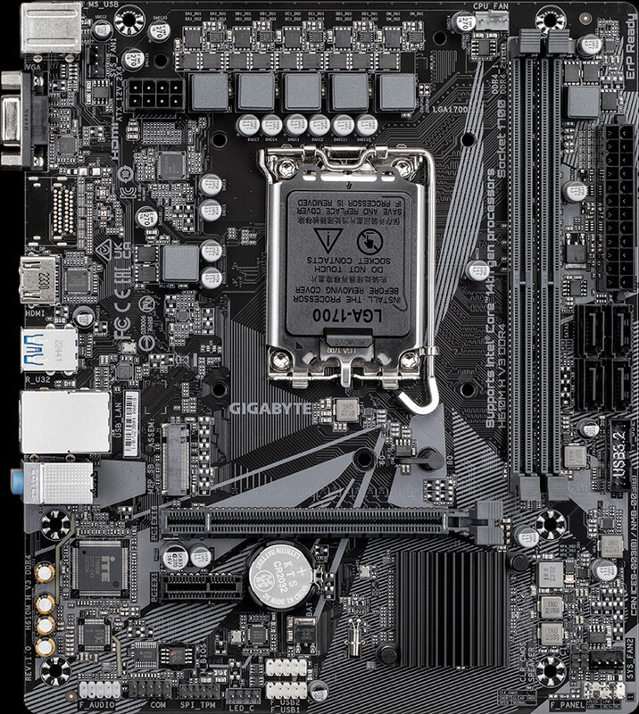 Gigabyte H610M S1700 mATX DDR4