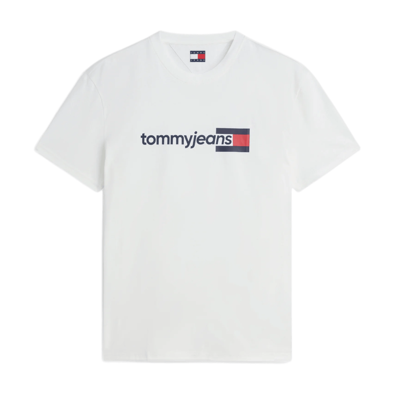 Tommy Hilfiger Men's Entry Dna Tee Short Sleeve T-Shirt - Ecru