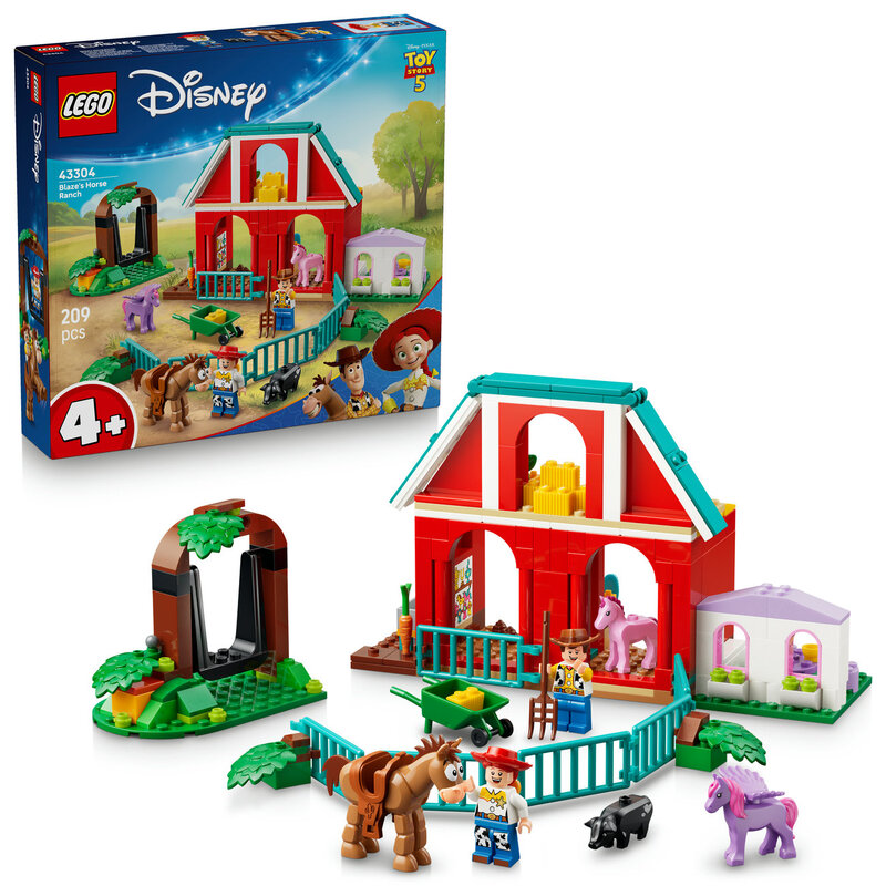 LEGO Disney Pixar 43304 Blaze's paardenranch