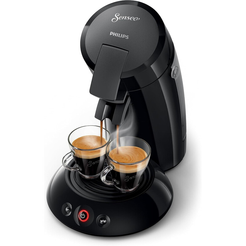 Philips Senseo Original Kaffeepadmaschine HD6553/67, Coffee Boost & Crema-Plus-Technologie, Brüht 1 oder 2 Tassen in unter 1 Minute, 0,7 L …