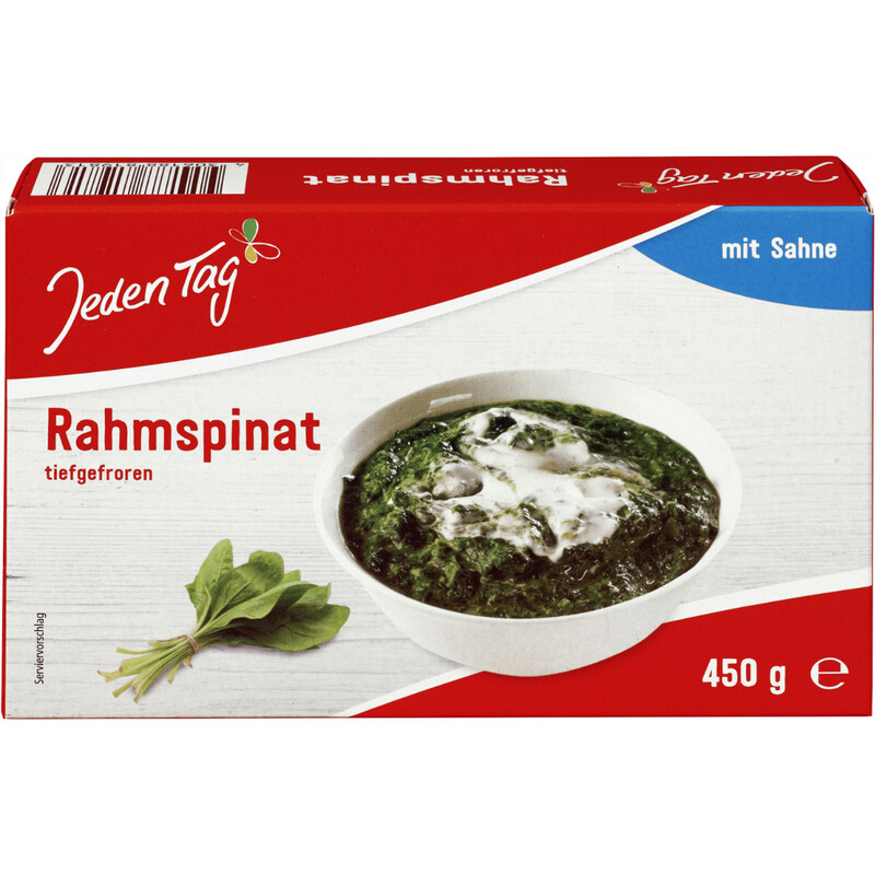 Jeden Tag Rahmspinat 450 g