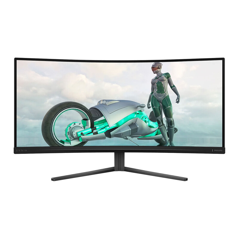 PHILIPS Evnia 3000 34M2C3500L 34 inch Fast VA WQHD 3440 x 1440 (DisplayPort: 180 Hz, HDMI: 100 Hz) | 300 cd/m² | 2x HDMI, DisplayPort | kantelbaar | geen aanraakfunctie