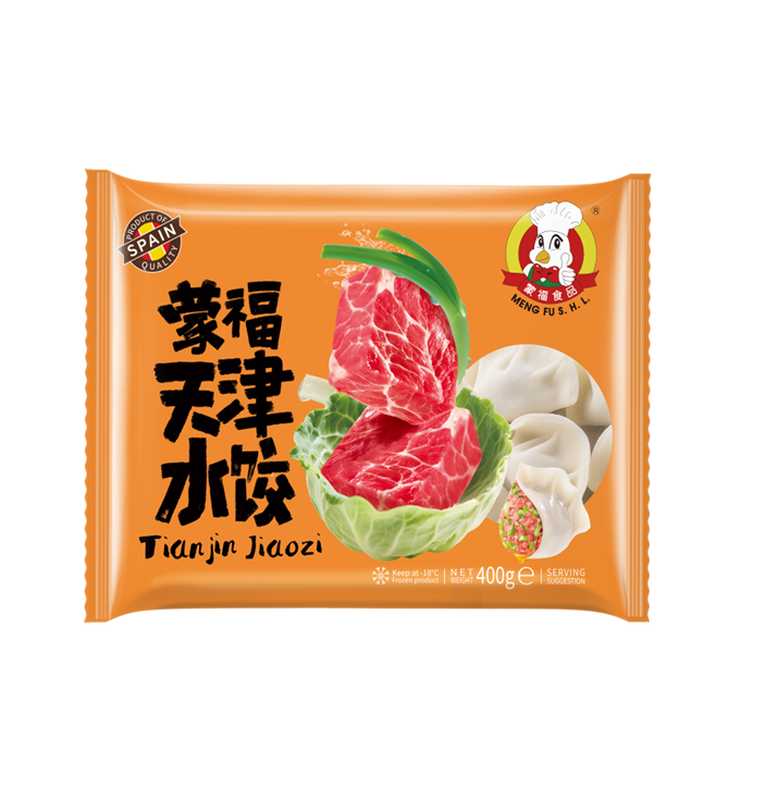 MENGFU Schnittlauch-Raviolis Tianjin 400 g