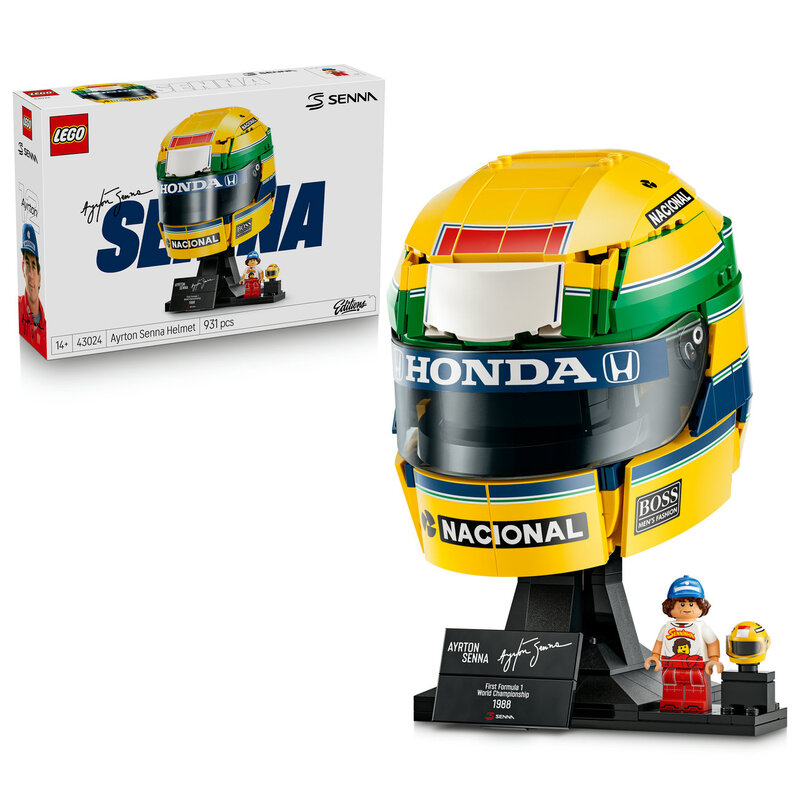 LEGO Editions Formula 1 43024 Helm van Ayrton Senna