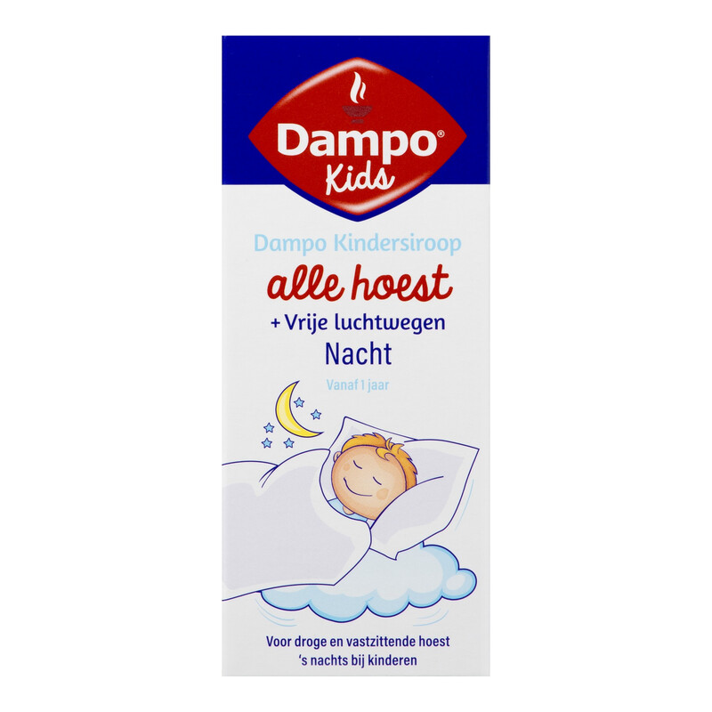 Dampo Kids Alle Hoest Nacht - 100 ml