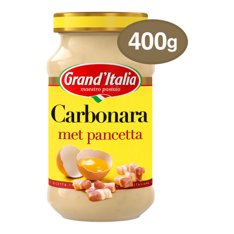 Grand'Italia Carbonara Pasta Saus - 400 g