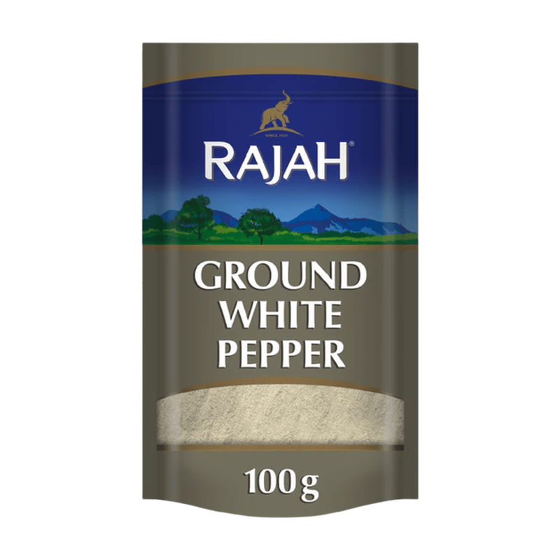 RAJAH Spices Ground White Pepper 100G
