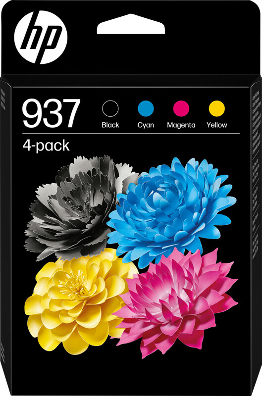 HP 937 CMYK Originele Inktcartridge 4-Pack
