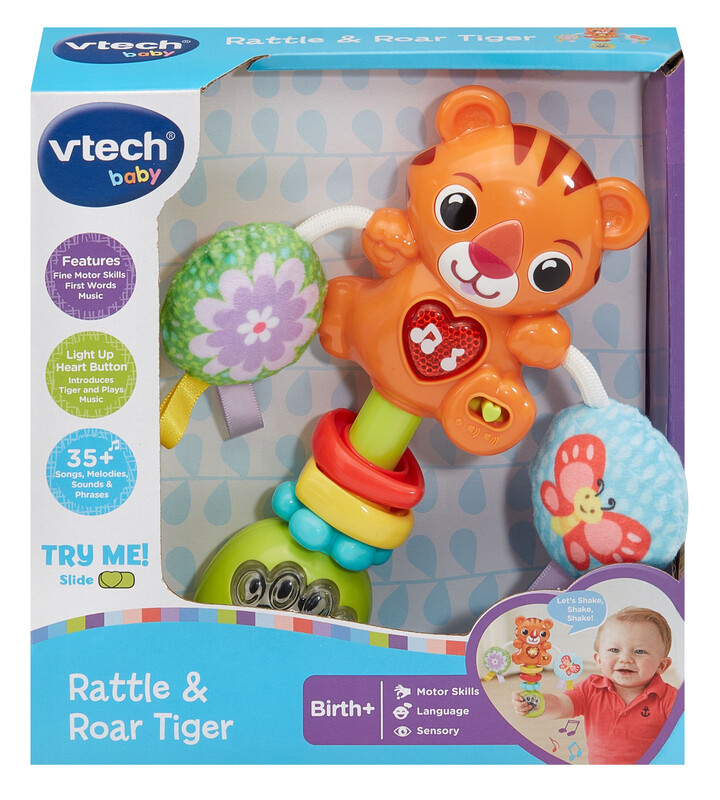Baby Rattle & Roar Tiger 0+ Months