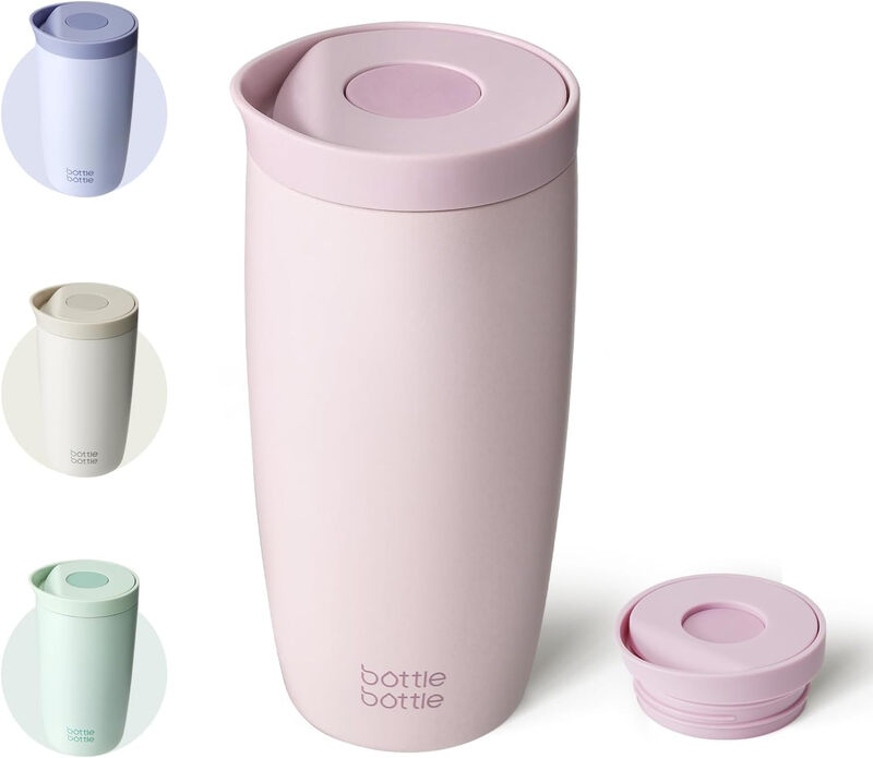 Thermal Mug 500 ml To Go - Premium Insulated Stainless Steel Mug, Leak-Proof, BPA-Fre