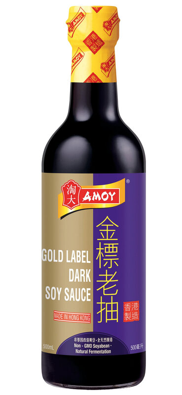 Amoy Gold Label Dark Soy Sauce 500Ml