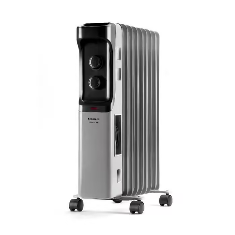 Taurus Alpatec New Dakar Radiateur À Bain D'huile 9 Ailettes 2000 W Gris/Noir