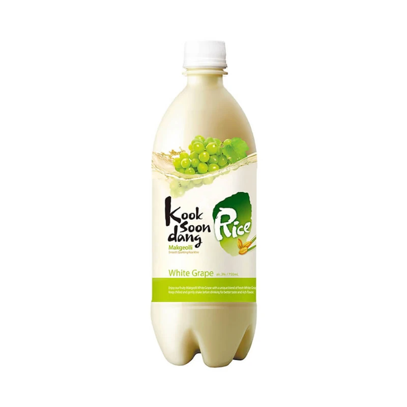 KSD Rijst Makgeolli Groene Druif 750ml (Alc. 3%)