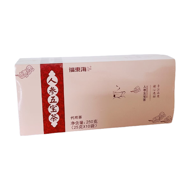 Ginseng Five Treasures Tea (Herbal Tisane) 250g