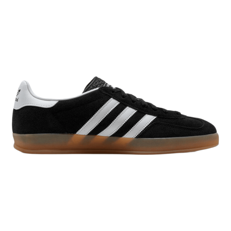 adidas Originals Herren Schuhe: Gazelle Indoor in Core Schwarz / Wolkenweiß / Gummi für stilbewusste Männer