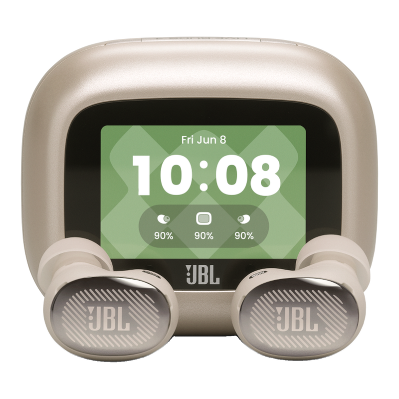JBL LIVE BUDS 4 - True Wireless In-Ear Kopfhörer mit ANC, kabellosem Laden & Smart Case in Champagner